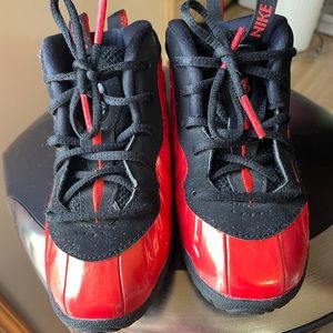 Nike Foams Blood Orange in Color Toddler 9c